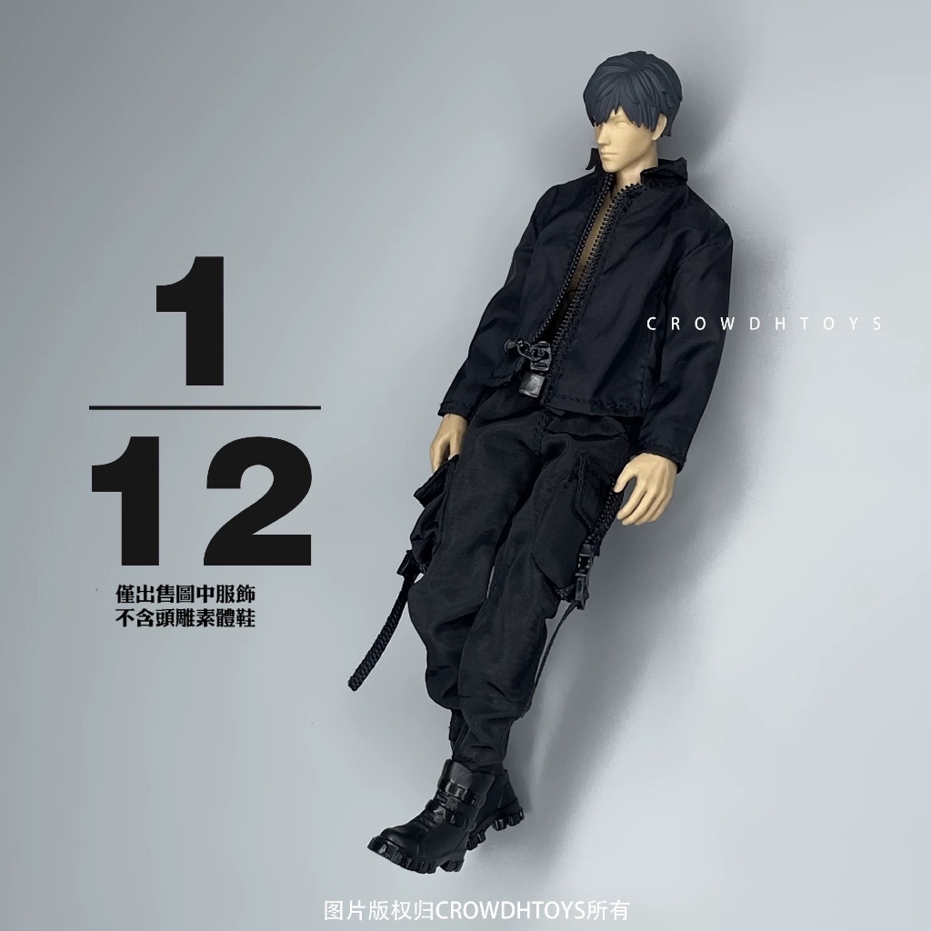 1/12 ทหาร 20 ซม. ตุ๊กตา CROWDHTOYS VTOYS X BMS VB002 VB003 เสื้อแจ็คเก็ต
