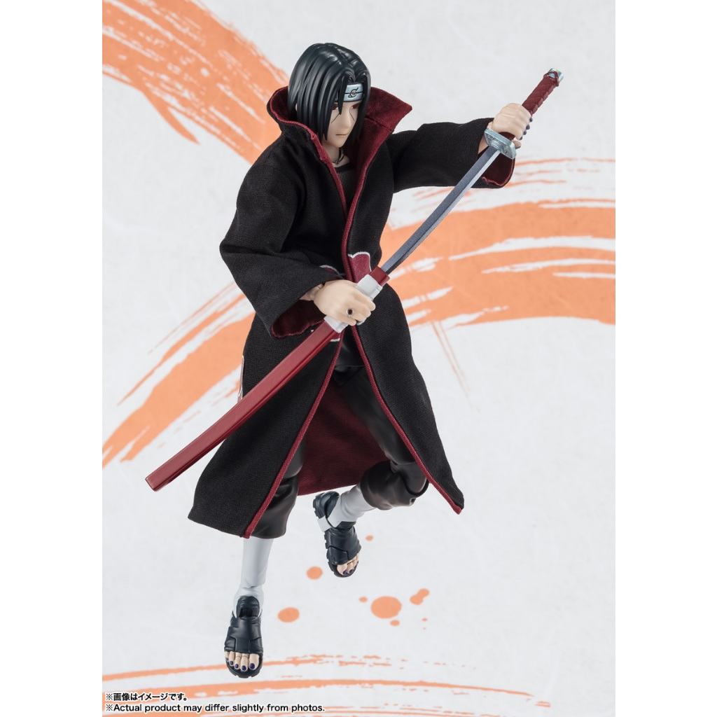 【BJ toy】BANDAI SPIRITS Naruto: Shippuden S.H.Figuarts Itachi Uchiha (NARUTOP99 Edition) Action Figur