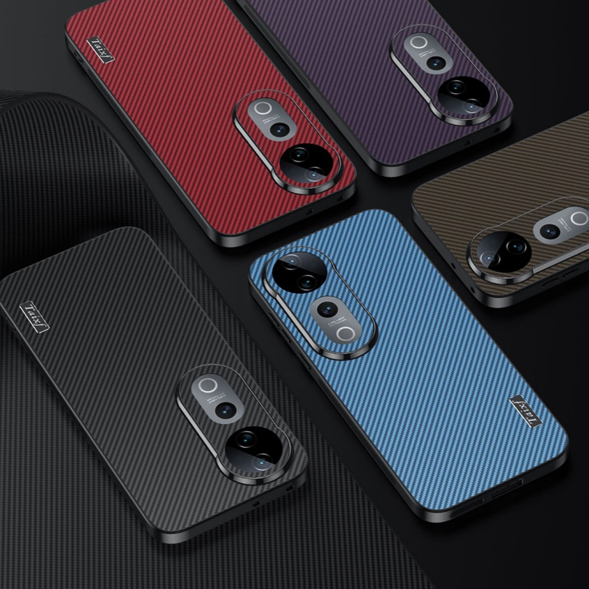 เคสสําหรับ VIVO V29 V30 V40 Pro X200 Ultra X200S เคสโทรศัพท์รูปแบบคาร์บอนไฟเบอร์บางเฉียบปกหลัง