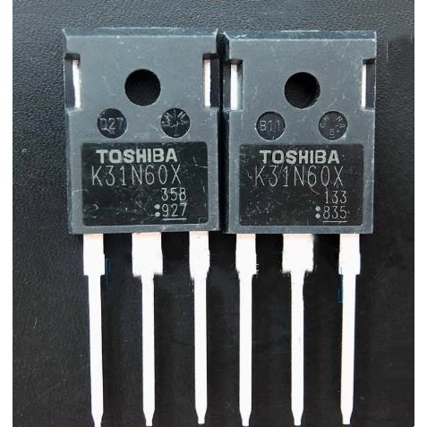 5PCS 2PCS K31N60X K31N60W TK31N60X TK31N60W MOS 600V31A เดิม
