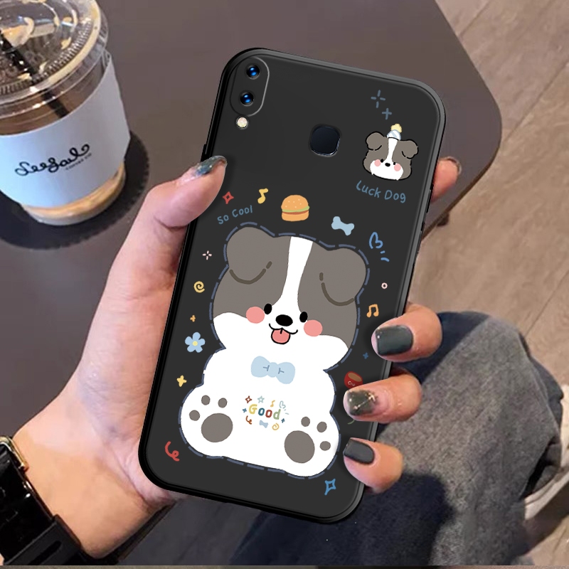 ปลอกสําหรับ VIVO V9 Y85 V9 YOUTH Y89 Z3X z1 z1i z1 lite Y91 Y95 U1 Y1S Y11 2019 1906 CUTE DOG series