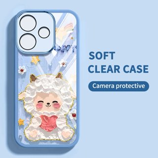 YBDปลอกสําหรับOPPO A5X A5 Pro 5G 4Gภาพวาดสีน้ํามันสัตว์และมุ…