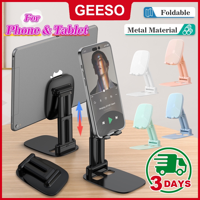 GEESO Mobile Phone Stand Holder Dekstop Lazy Live Show Lifter Adjustable Support Phone Holder Z3马卡龙手