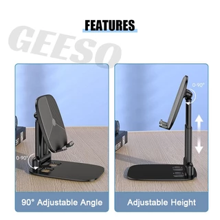 GEESO Mobile Phone Stand Holder Dekstop Lazy Live Show Lifter Adjustable Support Phone Holder Z3马卡龙手机支架