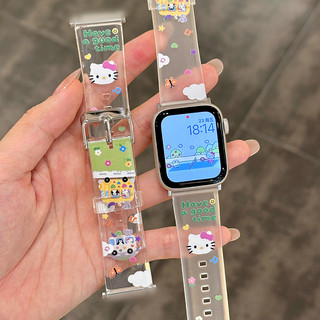 Fresh Summer Strap For Redmi Watch 5 active สาย Clear Redmi Watch 5 lite สาย clear สาย Redmi Watch 5 Strap Redmi watch 3 active สาย Plastic Redmi watch 3 lite / Redmi watch 3 สาย Redmi Watch 4 Strap /mi band 9 pro / สาย Redmi Watch 5 active Strap