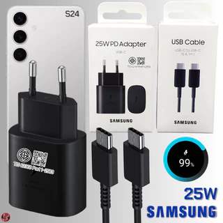 เครื่องชาร์จสําหรับ Sansung 25W (EU) Sansung S24 Usb-C Head Long Type-C Cable m.Special Quick Charging