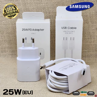 เครื่องชาร์จสําหรับ Sansung 25W (EU) Sansung S24 Usb-C Head Long Type-C Cable m.Special Quick Charging