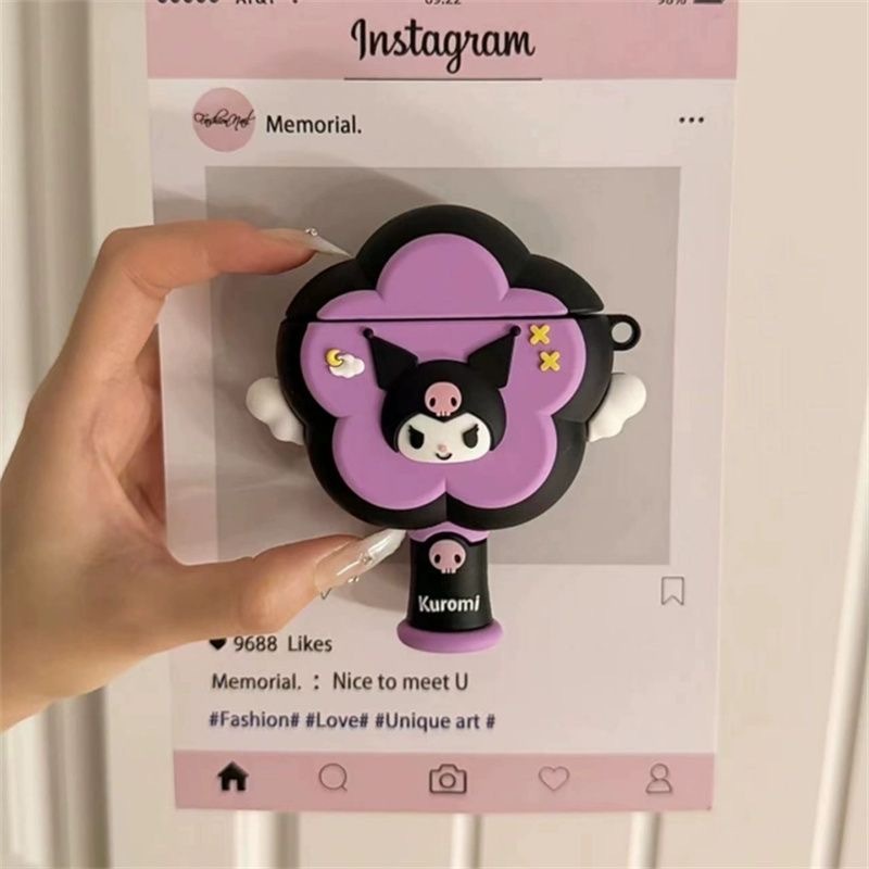การ์ตูน Kuromi Magic Wand สําหรับ AirPods 4th Generation รูปที่ 2