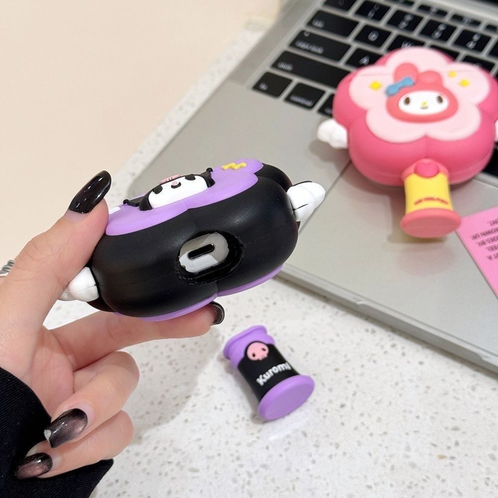 การ์ตูน Kuromi Magic Wand สําหรับ AirPods 4th Generation รูปที่ 8