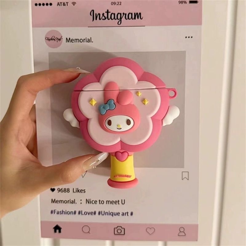 การ์ตูน Kuromi Magic Wand สําหรับ AirPods 4th Generation รูปที่ 3