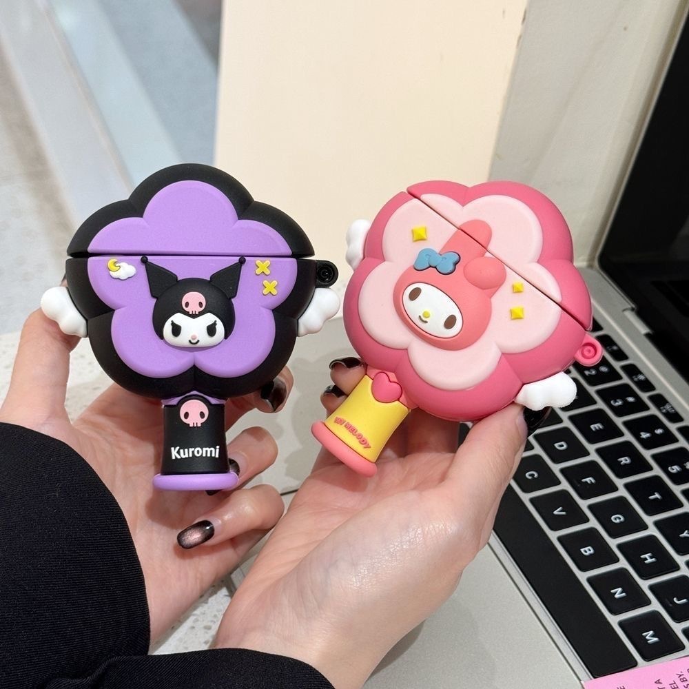 การ์ตูน Kuromi Magic Wand สําหรับ AirPods 4th Generation รูปที่ 7
