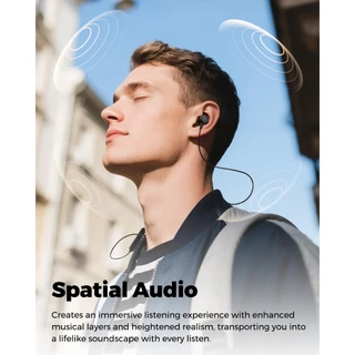 SOUNDPEATS Q40 HD ความละเอียดสูง บลูทู ธ 5.4 หูฟังไร้สาย AI โทรลดเสียงรบกวน จุกหูฟังเวลาเล่น 20 ชั่วโมง
