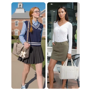 BAGSMART กระเป๋า Tote สำหรับผู้หญิงพร้อมกระเป๋าไหล่ซิป กระเป๋าถือ Crossbody ขนาดเล็กสำหรับผู้หญิงสำหรับการท่องเที่ยว