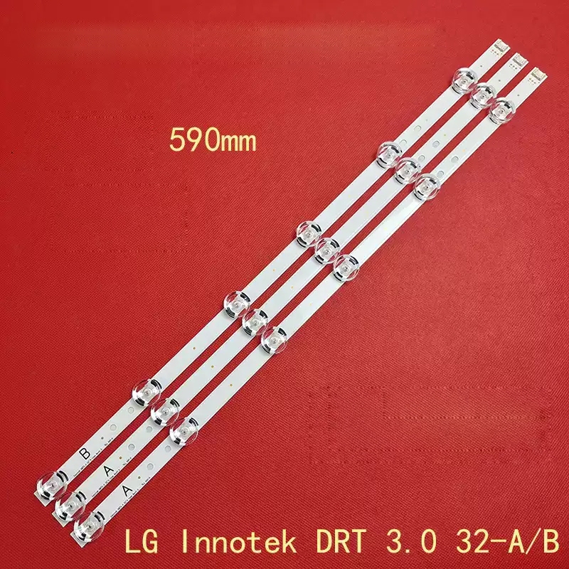 3 ชิ้น/เซ็ต BACKLIGHT LED TV สําหรับ LG 32LF550 32LB550 32LB550A 32LF550A 32LY340 32LX340 C 32LY340C