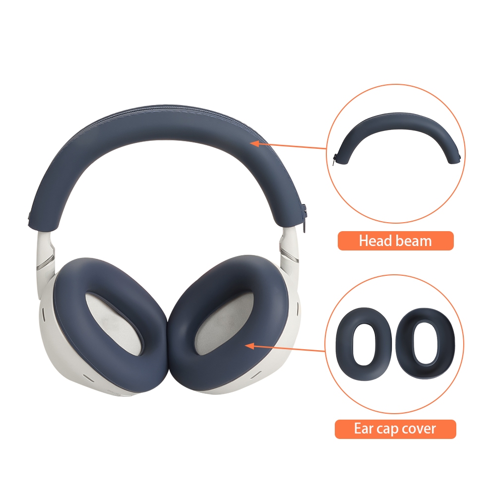 สําหรับเคสป้องกันหูฟังแบบติดศีรษะ Sony WH-1000XM6 | ฝาครอบซิลิโคนอ่อนนุ่มระดับพรีเมียม สวมใส่ง่าย ราคา ถูกที่สุด ดีลบีเคเค แกลเลอรีภาพที่ 9