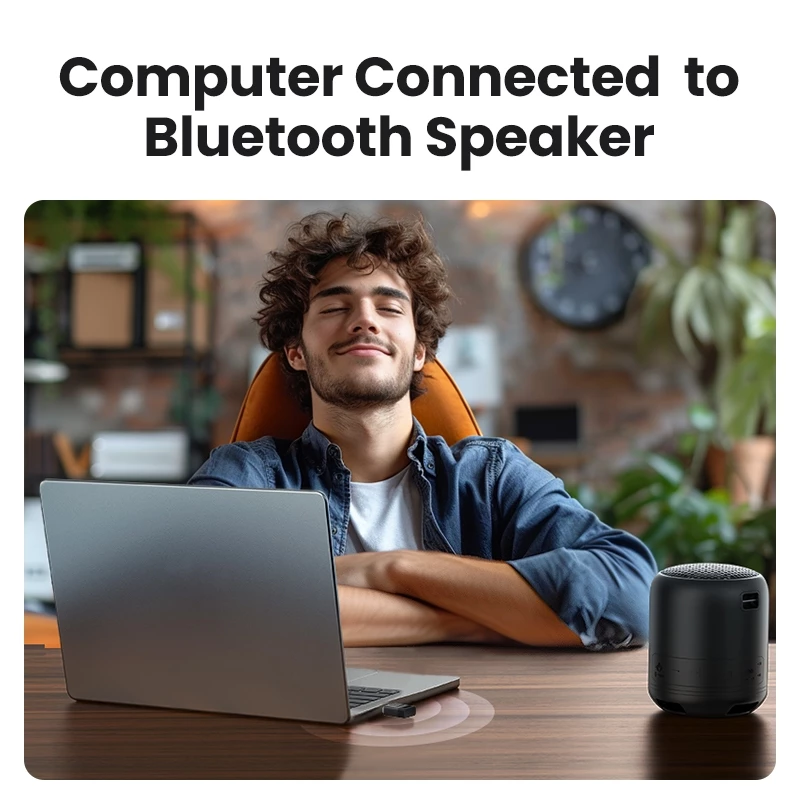 UGREEN USB Bluetooth 5.0/5.3 EDR Dongle อะแดปเตอร์ thumbnail 6