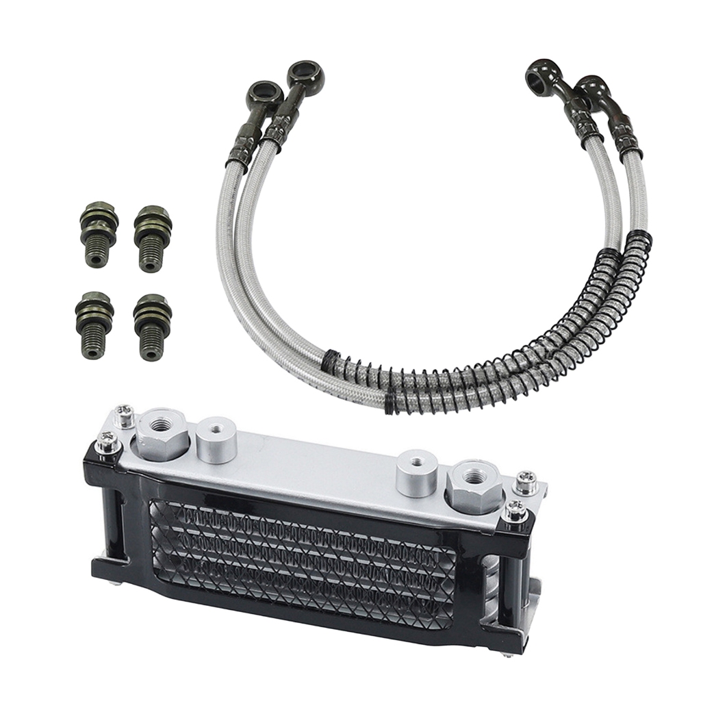 [H2Sports ] ชุดน ้ ํามันเครื ่ องอลูมิเนียมสําหรับจักรยานสกปรก 125cc 140cc