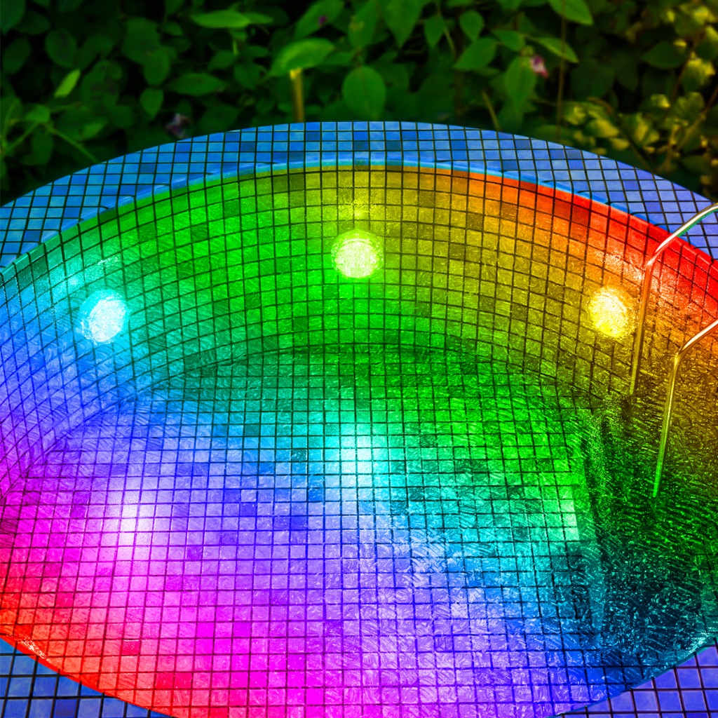 ไฟ นํา RGB ใต้น้ํา ไอพี68 กันน้ํา15สีเปลี่ยนหรี่แสงได้สระว่ายน้ําโคมไฟอารมณ์กลางแจ้ง หลากสี ตู้ปลาน้ําพุพิพิธภัณฑ์สัตว์น้ําบรรยากาศแสงที่มีระยะไก