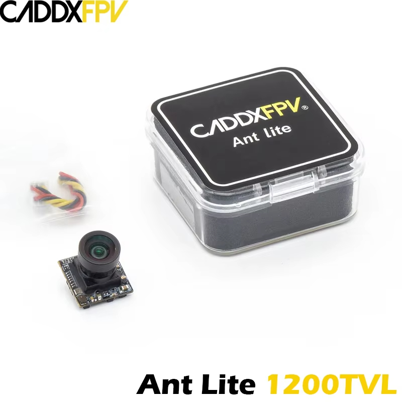 CADDX Ant Lite กล้องอะนาล็อก (FPV Cycle Edition) 1200TVL FOV165 Global WDR PAL NTSC Switchable 14X14 มม.สําหรับเครื่องบิน RC