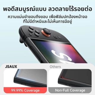 JSAUX ฟิล์มกันรอยหน้าจอป้องกันแสงสะท้อน ฟิล์มกันรอย 2แพ็ค for Nintendo Switch 2 Tempered Glass กระจกกันรอยสําหรับ ฟิล์มกระจก กระจก 2Pack Switch 2 Screen Protector GP0124