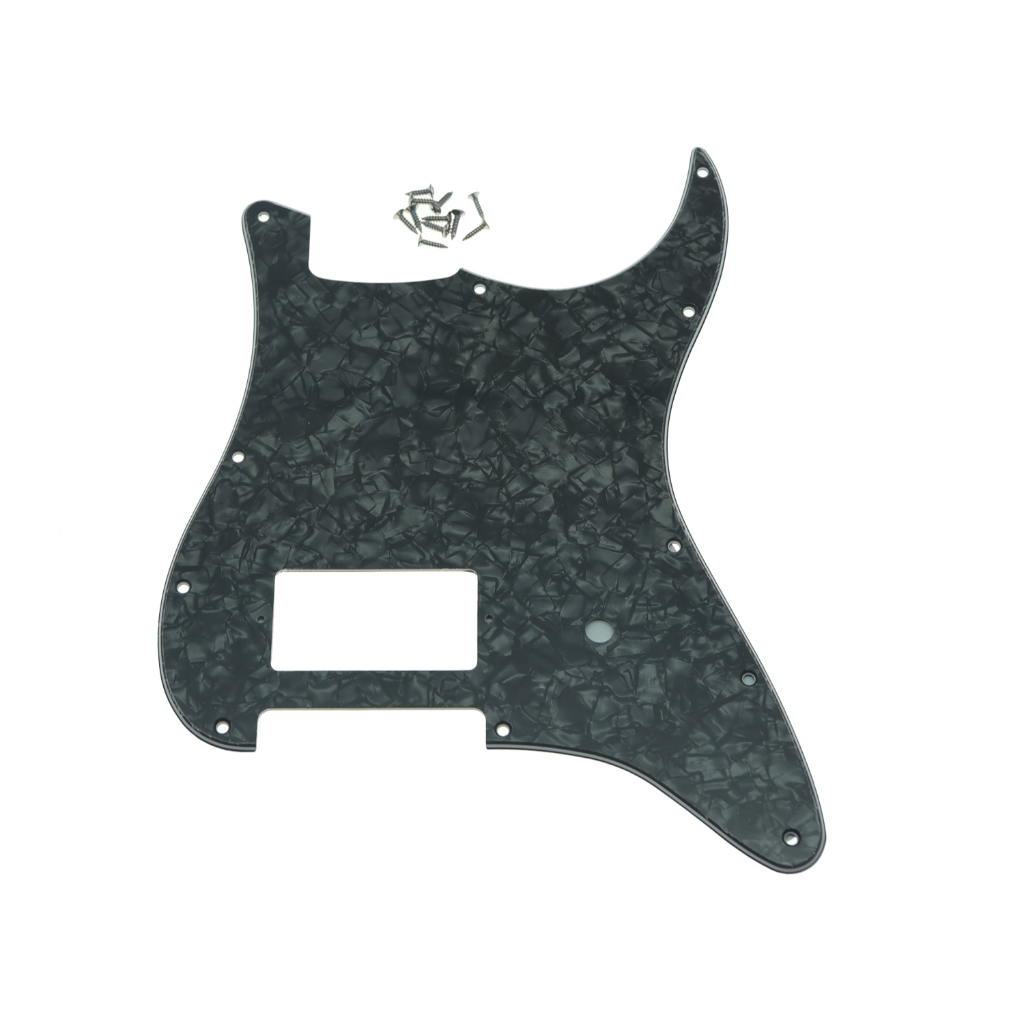 KAISH 11 หลุม ST One Humbucker กีตาร์ Pickguard Scratch Plate เหมาะสําหรับ Fender Delonge สําหรับ Strat หลากหลายสี