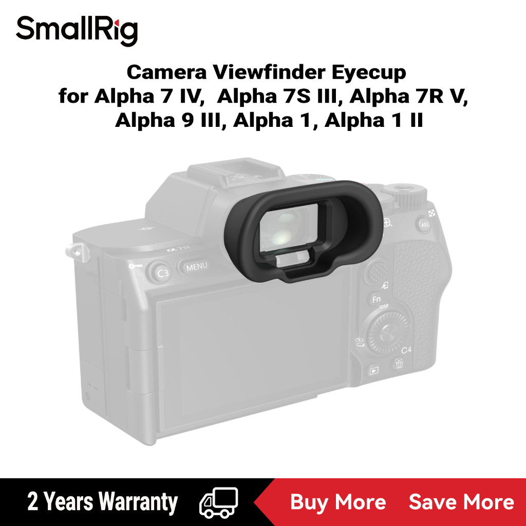 SmallRig Camera ช่องมองภาพ Eyecup สําหรับกล้อง Sony Alpha 1 / Alpha 7 / Alpha 9 Series ที่เลือก #5255