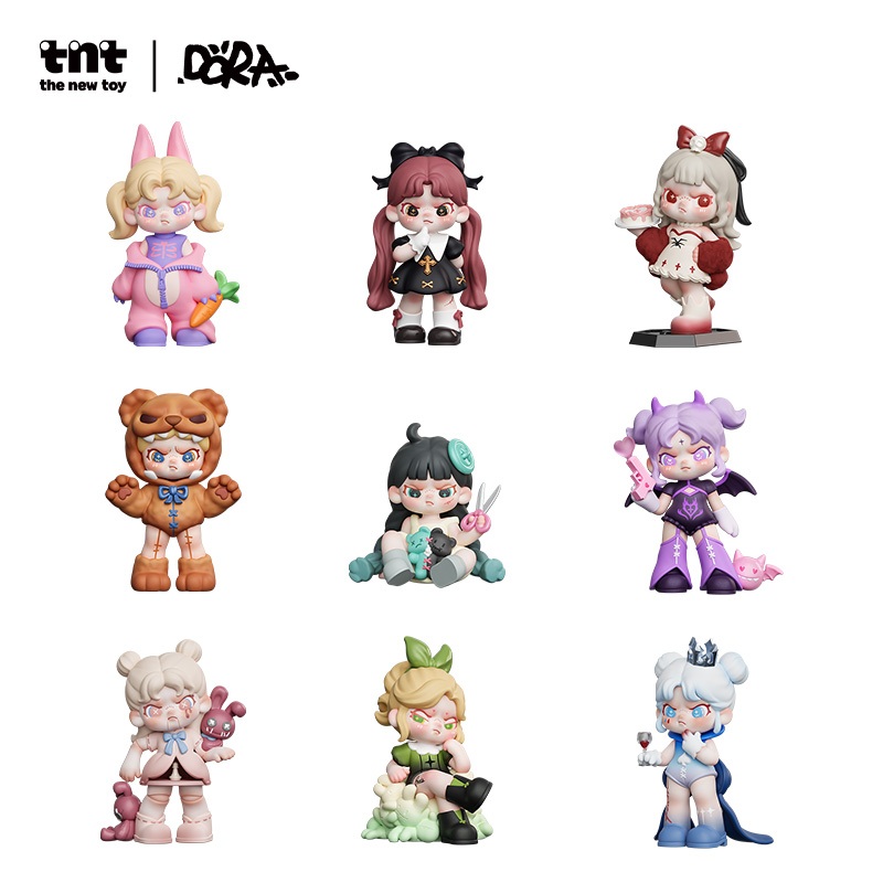 TNTSPACE DORA An Ideal World Series Figure Blind Box ฟิกเกอร์ กล่องสุ่ม ของเล่น โมเดล ของขวัญ (ทั้งชุด) – โปรปัง