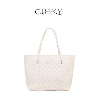 Cuiky Diamond Check Tote กระเป๋าผู้หญิงขนาดใหญ่ความจุกระเป๋า…
