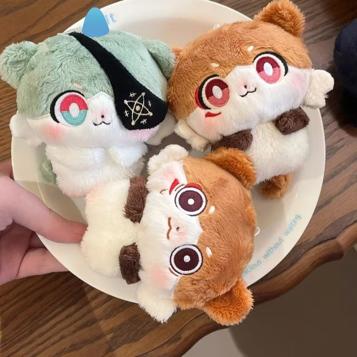 ใหม่! Honkai: Star Rail Anaxa Mydei 10 ซม.Plush Anime Plushie ตุ๊กตาตุ๊กตา Peripherial รูปพวงกุญแจ P