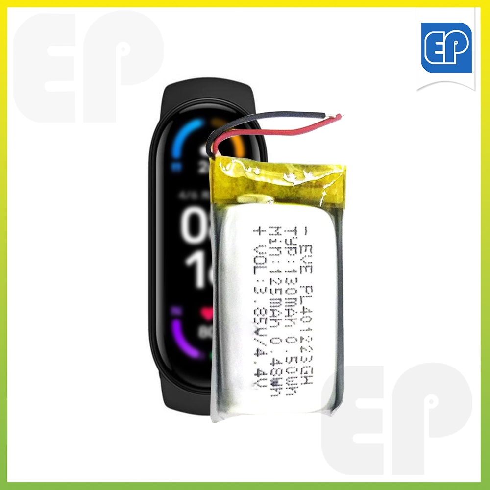 ใหม่ PL401223GH เปลี่ยนแบตเตอรี่สําหรับ Xiaomi Mi Band 4 5 6 XMSH07HM XMSH11HM XMSH15HM สร้อยข้อมือส
