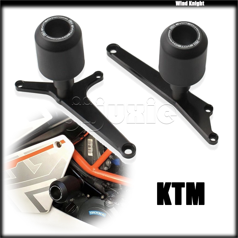 สําหรับ KTM RC390 2014-2023 RC200 รถจักรยานยนต์อลูมิเนียม Slider รถ Body Drop ป้องกันกันชน EP Evotech RC 390 200