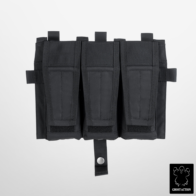 Ghost Action กลยุทธ์ 5.56 กระเป๋านิตยสาร MOLLE แผงด้านหน้าสำหรับ JPC FCSK เสื้อกั๊กยุทธศาสตร์ 6512