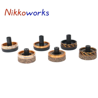 ฝาปิดอะลูมิเนียม NIKKOWORKS สำหรับส่วนประกอบอุปกรณ์สร้างคันเบ็ดแบบ DIY ที่กำหนดเอง