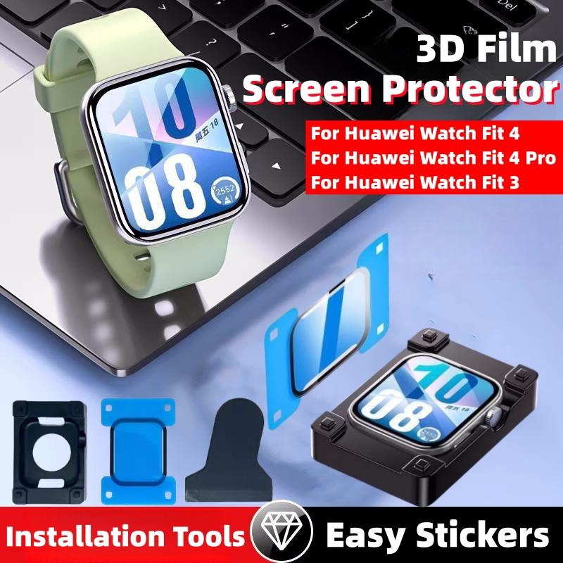 Easy-Paste ฟิล์มสําหรับ Huawei Watch Fit 3/4 Pro/Fit 4 หน้าจอ Protecor Anti-scratch ฟิล์มสําหรับ Hua