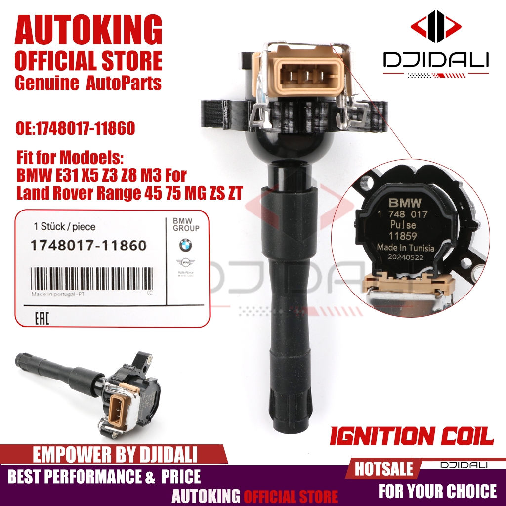 1748017-11860 เก่า BMW IGNITION COIL สําหรับ BMW E31 X5 Z3 Z8 M3 สําหรับ Land Rover Range 45 75 MG Z