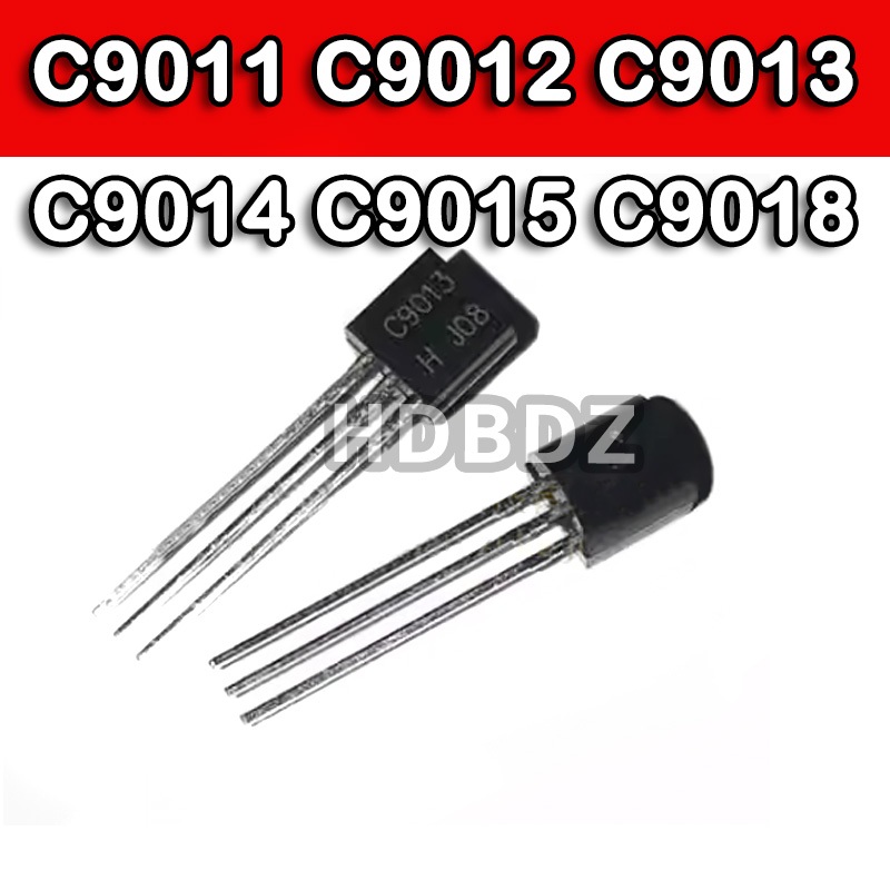 20~100PCS 2SC9011 C9012 C9013 C9014 C9015 C9018 TO-92 Triode IC