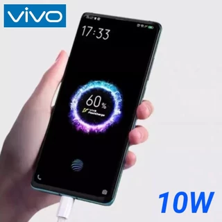 เครื่องชาร์จ Vivo Y12s 10W Micro สเปคสําหรับ Vivo Flash Charge หัวชาร์จ สายชาร์จ 2 เมตร เร็ว รวดเร็ว ของแท้