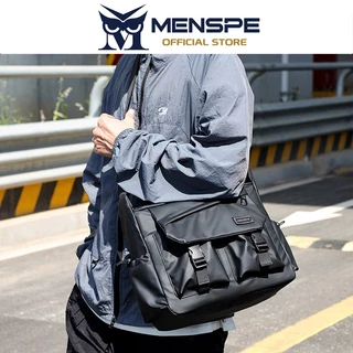 MENSPE กระเป๋าสะพายไหล่ ดีไซน์กระเป๋าหลายใบ ความจุขนาดใหญ่ กันน้ํา Casual Sport Street Bag