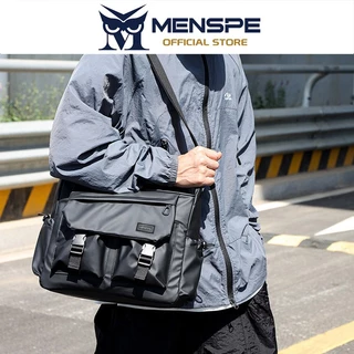 MENSPE กระเป๋าสะพายไหล่ ดีไซน์กระเป๋าหลายใบ ความจุขนาดใหญ่ กันน้ํา Casual Sport Street Bag