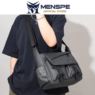 MENSPE กระเป๋าสะพายไหล่ ดีไซน์กระเป๋าหลายใบ ความจุขนาดใหญ่ กันน้ํา Casual Sport Street Bag