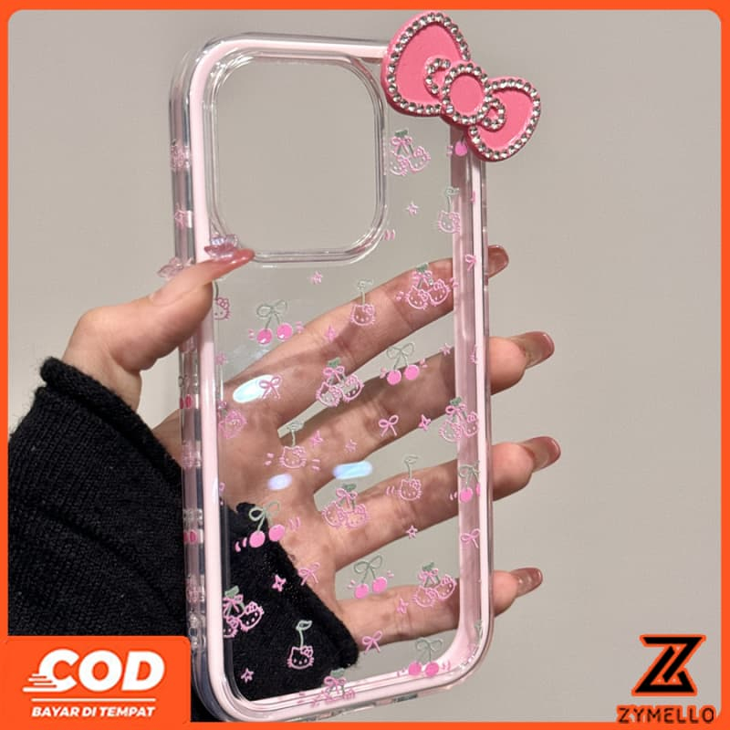 สําหรับ Samsung A55 A56 A07 A17 A06 A05S S24FE การ์ตูนโปร่งใสโบว์อุปกรณ์เสริมกันกระแทก TPU โทรศัพท์มือถือกรณี - รูปที่ 4