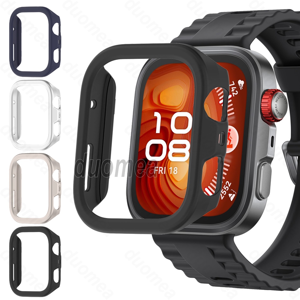 ป้องกันหน้าจอ PC กรอบครึ่งอุปกรณ์เสริมสําหรับ Huawei Watch Fit 4 / Huawei Watch Fit 4 Pro