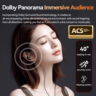 NEWMSNR (ถุงเก็บของฟรี) Cinema-คุณภาพ 8D Bass หูฟัง Super HD ไมโครโฟน E-Sports เกมชุดหูฟังลดเสียงรบกวนหูฟังชนิดใส่ในหู TYPE-C กันน้ําเหงื่อฟังของแท้ ใช้งานกับ และอื่นๆ
