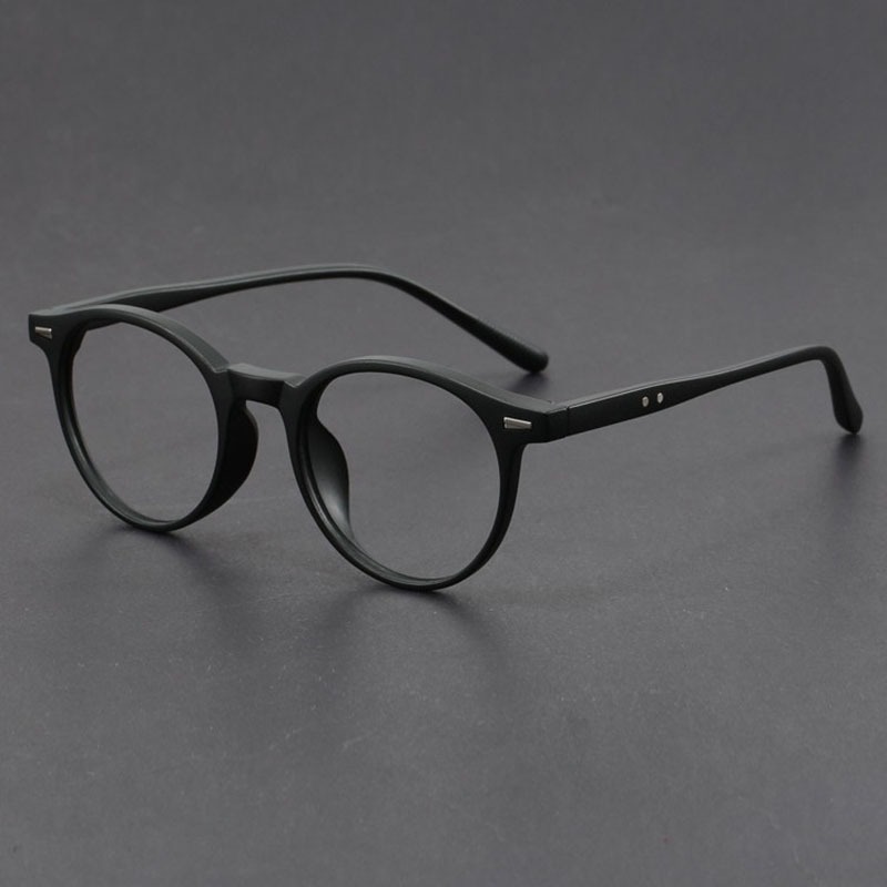 ผู้หญิงญี่ปุ่น Minimalist กรอบแว่นตา Retro Anti Blue Light แว่นตา Simple สำหรับทุกวัน