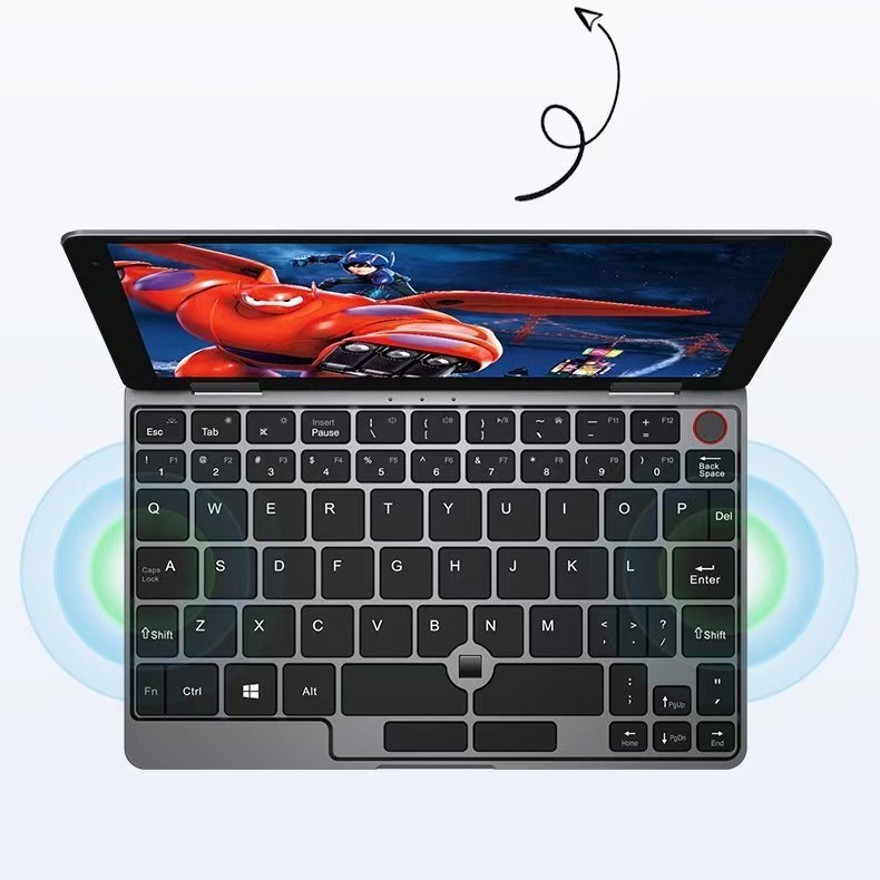 CHUWI minibook 8 นิ้วมินิโน้ตบุ๊ค 16GB Ram 512GB Rom แท็บเล็ต 2-in-1 windows11 Intel N150 กระเป๋าคอม