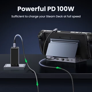 Ugreen ฮับ USB C เป็น HDMI 4K60Hz RJ45 PD100W สําหรับ Steam Deck Asus ROG Ally Nintend Switch MacBook PC USB 3.0