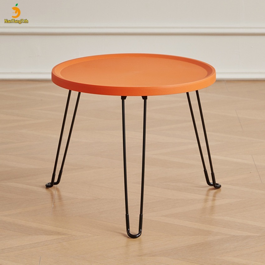 โต๊ะข้างพับได้ เน็ตฟลิกซ์ โต๊ะเล็ก ห้องนั่งเล่น โต๊ะกาแฟ ครอบครัวเรียบง่าย โต๊ะกลมขนาดเล็ก ห้องนอน โต๊ะข้างเตียง มินิ