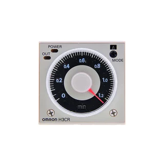 Omron ยี่ห้อใหม่พร้อมสต็อกรีเลย์ (Timer+Socket) H3CR-A8 H3CR-A 24 VDC/AC 100-240 vac Timer+Base