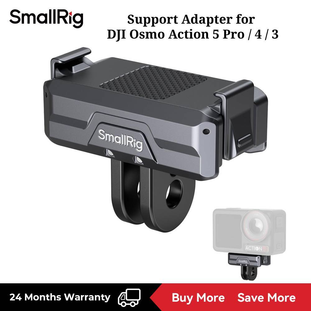 อะแดปเตอร์รองรับ SmallRig สําหรับ DJI Osmo Action 5 Pro / 4 / 3 #3662B