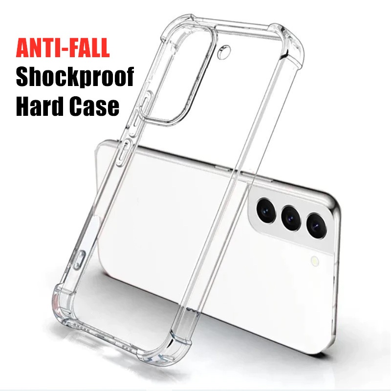 Clear Hard กันกระแทกสําหรับ Samsung Galaxy S24 S25 S26 Ultra S22 S21 S23 Plus S25EDGE S20 FE หมายเหต